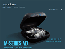 Tablet Screenshot of muteaudio.com